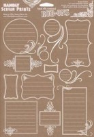 Rub-ons Journaling WHITE