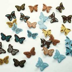 Brads papillon mariage fleuri - Toga