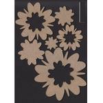 Chipboards fleurs Mod leaf - Magistical Memories