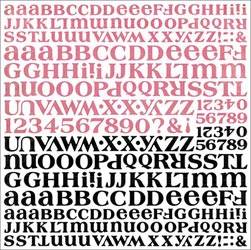Stickers alphabets Urban prairie - Basic Grey