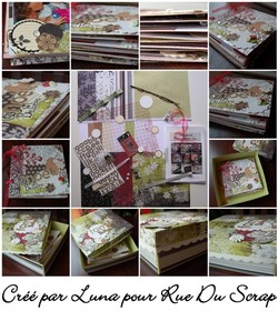 KIT mini album décembre Noël par Luna