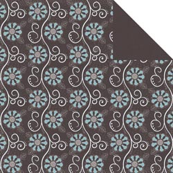 Cocoa Mint - Floral cocoa - Cloud 9 Design