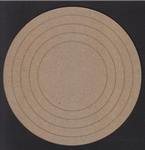 Chipboard Jumbo nesting circle - Magistical Memories