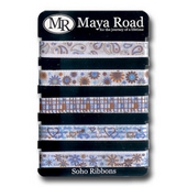 Assortiment de rubans Soho blue sophisticate - Maya Road