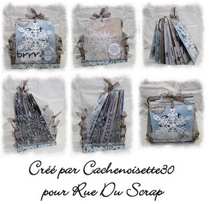 Kit ALBUM BOITE NEIGE par CN30