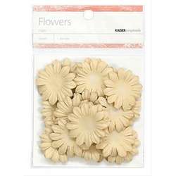 Fleurs TAUPE 3.5 cm - Kaisercraft