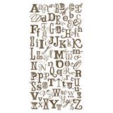 Rub-ons alphabet Mismash - Crate paper
