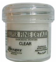 Poudre à embosser SUPER FINE DETAIL CLEAR - Ranger
