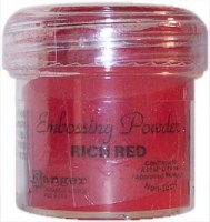 Poudre à embosser RICH RED - Ranger