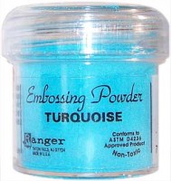 Poudre à embosser TURQUOISE - Ranger