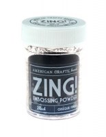 Poudre à embosser ZING BLACK - American crafts