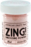 Poudre à embosser ZING BLUSH - American crafts