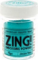 Poudre à embosser ZING AQUA - American crafts