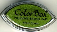 Encreur oeil de chat Moss green