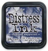 Distress ink - Chipped Sapphire 