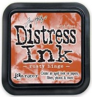 Distress ink - Rusty hinge
