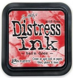 Distress ink - Barn door