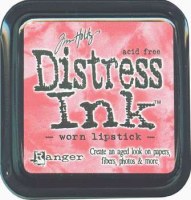 Distress ink - Worn lipstick