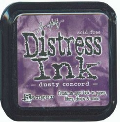 Distress ink - Dusty concord