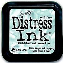 Distress ink - Weathered wood