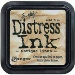 Distress ink - Antique linen