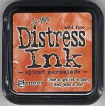 Distress ink - Spiced marmelade