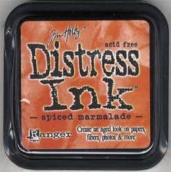 Distress ink - Spiced marmelade