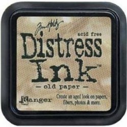 Distress ink - Old paper