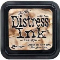Distress ink - Tea dye