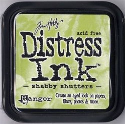 Distress ink - Shabby shutters
