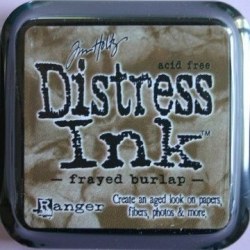 Distress ink - Frayed burlap