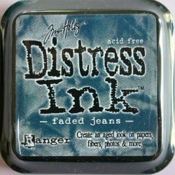 Distress ink - Faded jean
