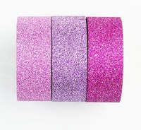 Washi tape BLING BLING ROSE/VIOLET/FUCHSIA - Kesi'art