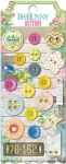 {Prairie chic}Boutons et chipboards boutons - Bo bunny