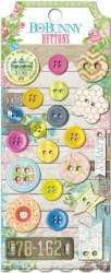 {Prairie chic}Boutons et chipboards boutons - Bo bunny