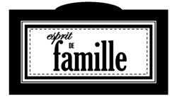 Tampon bois ESPRIT DE FAMILLE - Florilèges