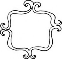 Tampon Whimiscal frame - Just Johanna