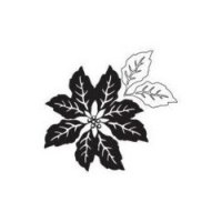 Tampon clear POINSETTIA - Autumn Leaves