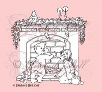 Tampon clear CHRISTMAS HEART - Belles'n whistles