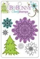 Tampons clear WINTER JOY - Bo Bunny