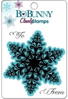 Tampon clear WINTER LACE - Bo Bunny