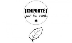 Tampon clear EMPORTE PAR LE VENT - Chrysalide stamps