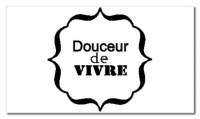 Tampon clear DOUCEUR DE VIVRE - Chrysalide stamps