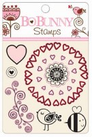 Tampons clear CRAZY LOVE - Bo Bunny