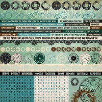 Stickers TIME MACHINE - Kaisercraft
