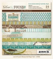 {Lost and found 2}Bloc papiers 15x15 cm BREEZE - MME