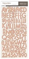 Chipboards alphabet AUTUMN PRESS - Studio calico