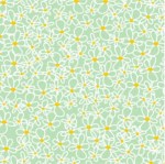 {Jodie&Chico}Textile adhésif Fleurs 30x30 cm - Fabric's