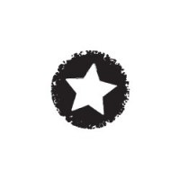 Tampon clear Distressed star - Daisy Bucket