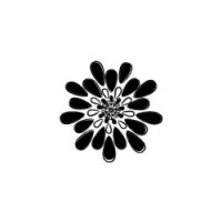 Tampon clear Zinnia - Daisy Bucket